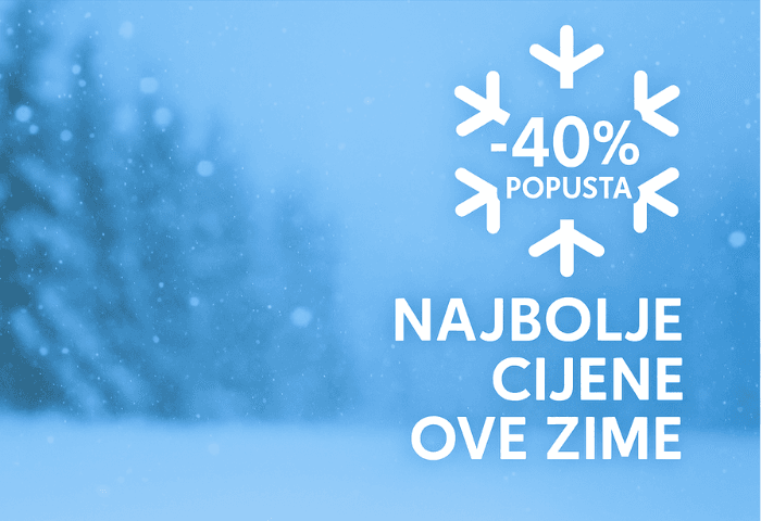 Zimsko sniženje do -40%!