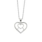 srebreni lancic 3 srca