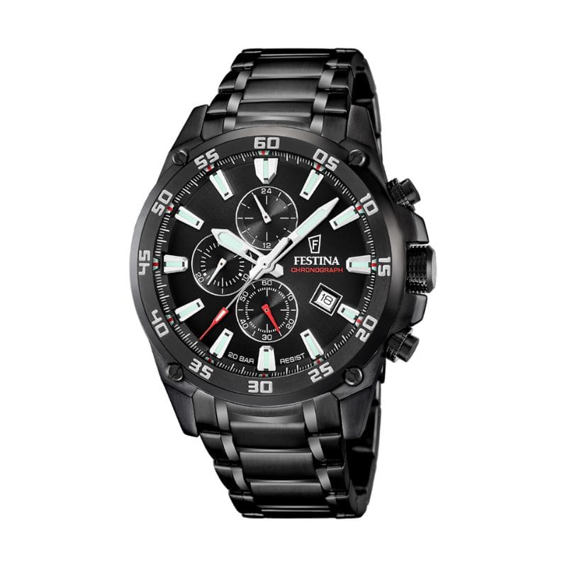 f20735_3 Muški festina sat crna narukvica i crni brojcanik