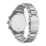 CITIZEN CA7028-81E 3 - Zlatara Gold Shop Cazin Citizen CA7028-81E muški hronograf sat crni brojčanik Eco Drive metalna narukvica