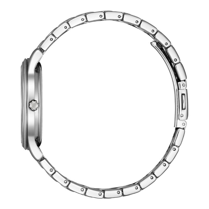 Citizen EM0411-71A ženski sat srebrni brojčanik Eco Drive metalna narukvica