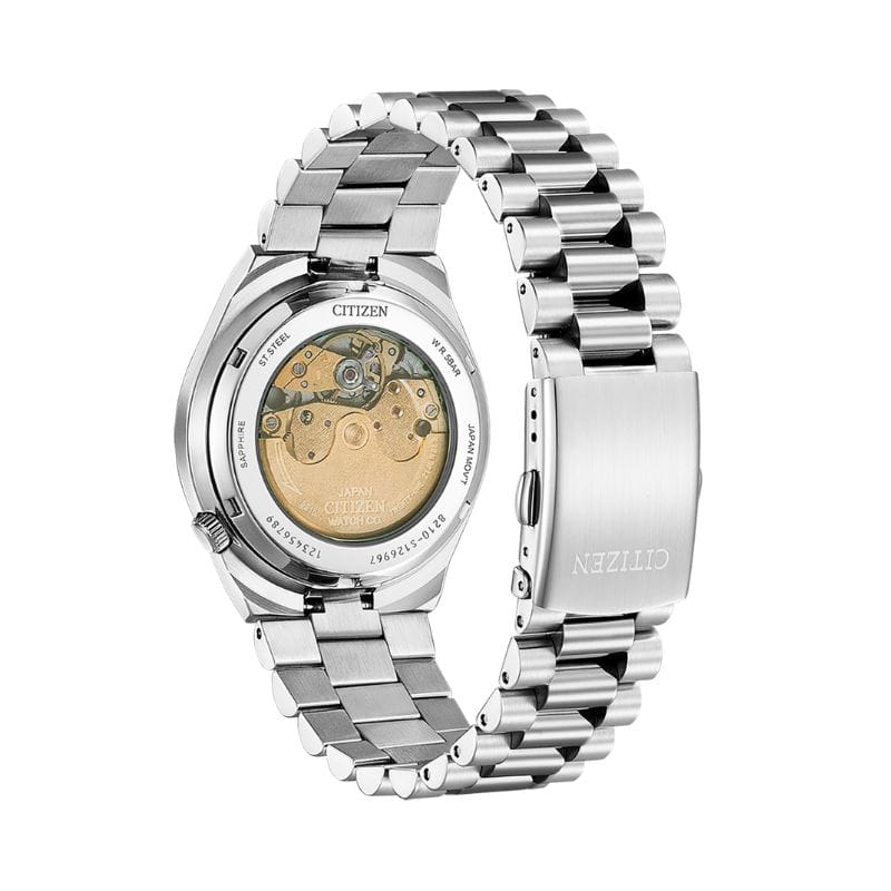 Citizen NJ0150-81E Tsuyosa automatski sat crni brojčanik metalna narukvica