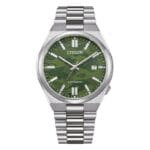 CITIZEN NJ0159-86X - Zlatara Gold Shop Cazin Citizen NJ0159-86X automatski sat zeleni kamuflazni brojcanik metalna narukvica