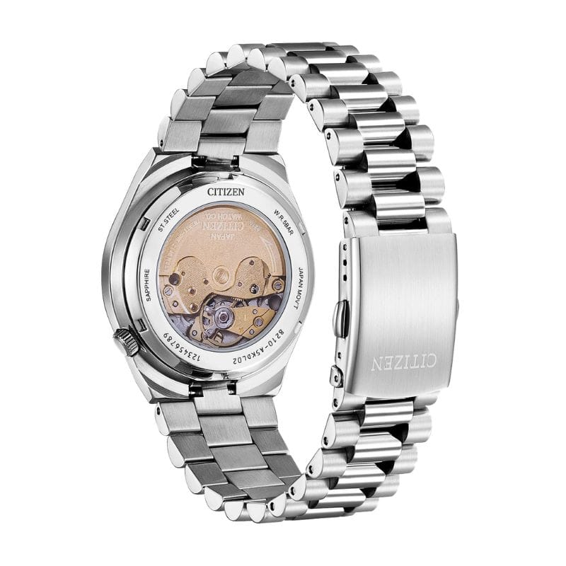 Citizen NJ0159-86X automatski sat zeleni kamuflazni brojcanik metalna narukvica