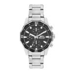 Slazenger SL.09.2297.2.05 muški sat crni brojčanik hronograf metalna narukvica